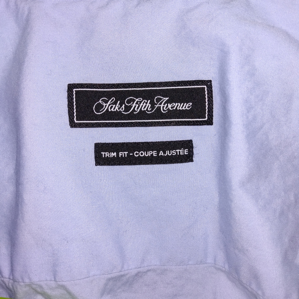Saks Fifth Avenue men's dress shirt